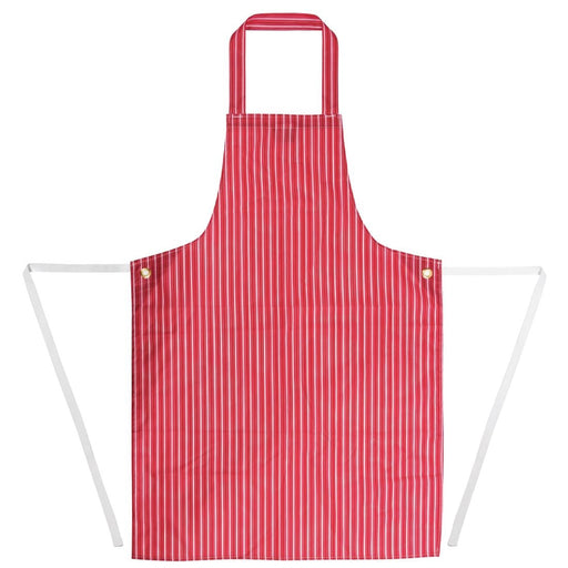Whites Water Resistant Bib Apron Red And White Stripe Whites Chefs Clothing