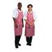 Whites Water Resistant Bib Apron Red And White Stripe Whites Chefs Clothing