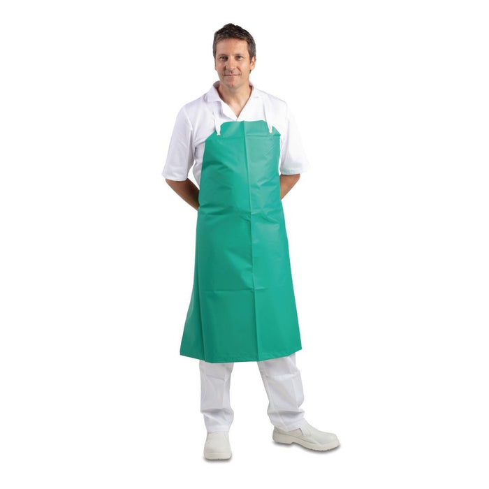 Whites Heavy Duty Waterproof Apron Green Whites Chefs Clothing