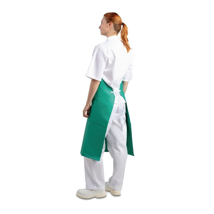 Whites Heavy Duty Waterproof Apron Green Whites Chefs Clothing