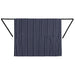 Whites Butchers Stripe Waist Apron Blue/White Whites Chefs Clothing