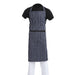 Colour: Blue and White. Material: Polycotton. 900(W) x 1040(L)mm