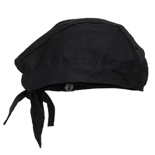 Size: One size fits all. Colour: Black. Material: Polycotton