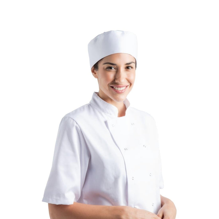Size: One size fits all. Colour: White. Material: Polycotton