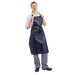 Whites Light Duty Water Resistant Bib Apron Blue Whites Chefs Clothing