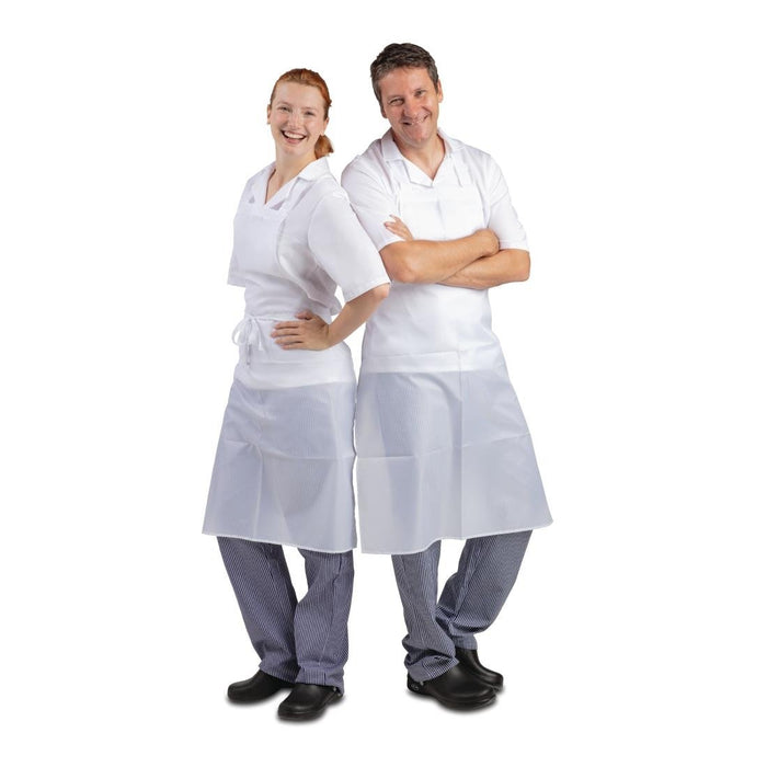 Whites Water Resistant Bib Apron White Whites Chefs Clothing