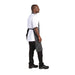 Whites Butchers Stripe Bib Apron Black/White Whites Chefs Clothing
