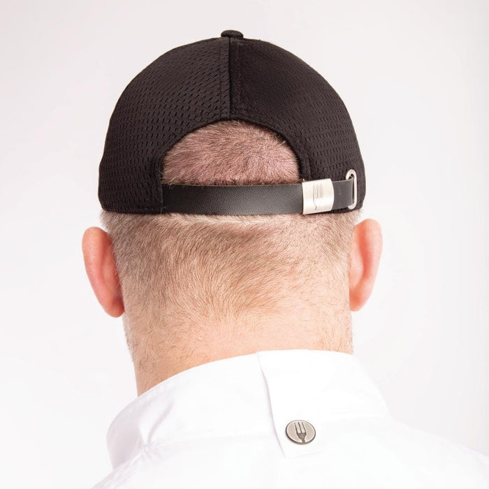Chef Works Cool Vent Baseball Cap with Grey Chef Works