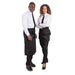 Whites Regular Waist Apron Black Whites Chefs Clothing