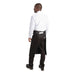 Whites Regular Waist Apron Black Whites Chefs Clothing