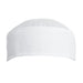 One size fits all. Colour: White. Material: Polyester. Sweatband: Cotton