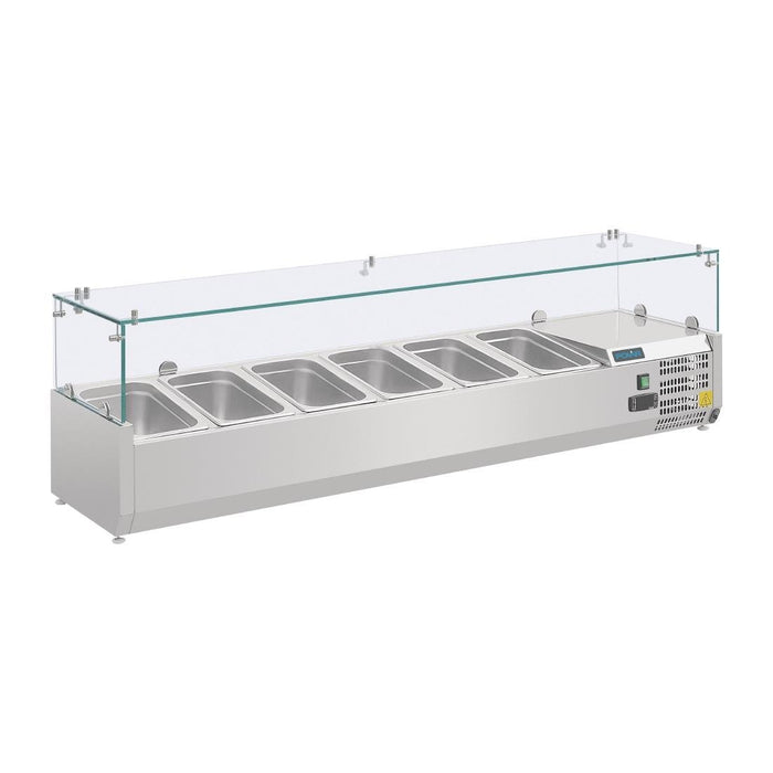 Dimensions: 1400mm. For Pizza & Salad Prep Counter G623