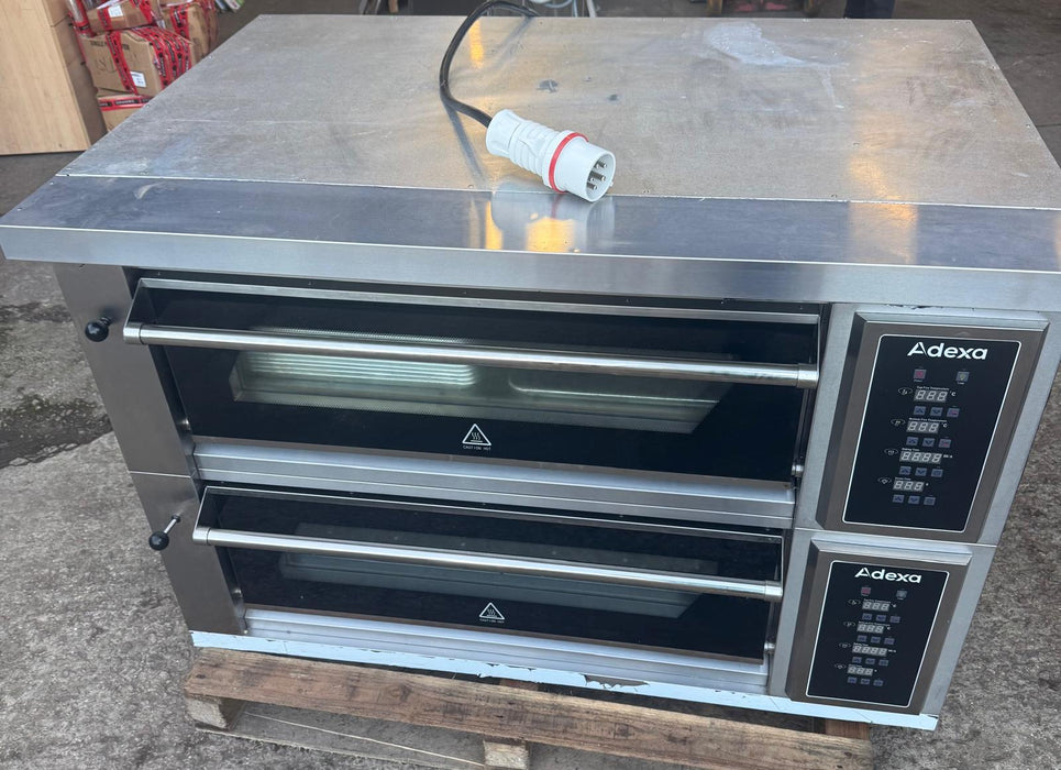 Adexa Bakery oven Electric 2 chambers 400°C Digital controls 13.2kW 380V