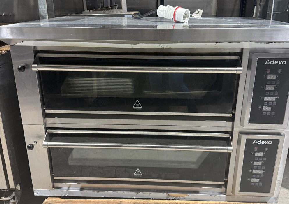 Adexa Bakery oven Electric 2 chambers 400°C Digital controls 13.2kW 380V