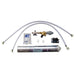 Kit contains Install Rail, filter and head, 2 hoses, 2 fittings.