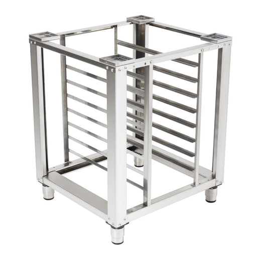 Buffalo Freestanding Smart Touchscreen Combi Oven 7x GN 1/1 with Installation Kit & Extraction Hood Buffalo