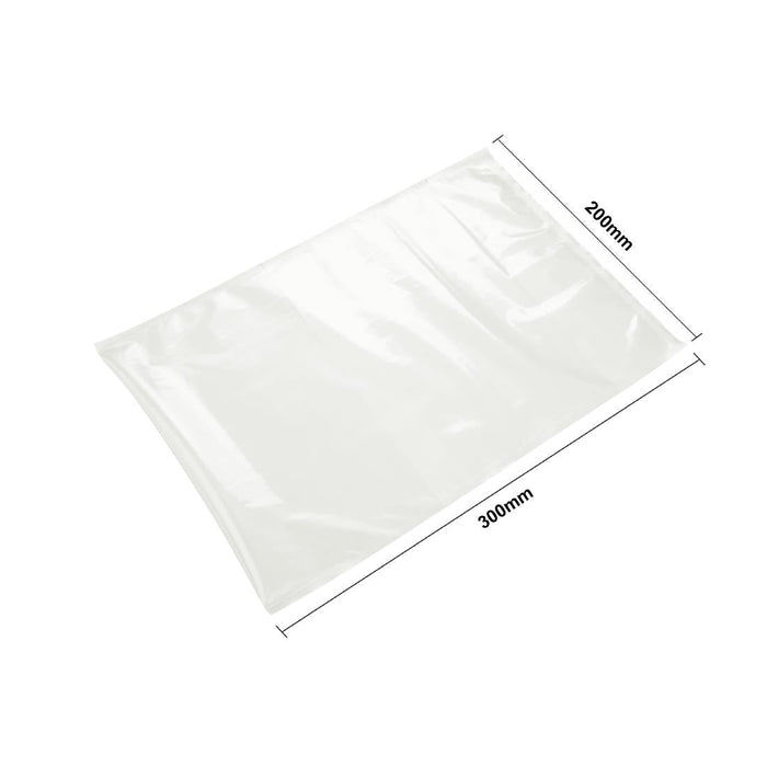 Vogue Compostable Chamber Vacuum Pack Bags 200x300mm (100 Pack) Vogue