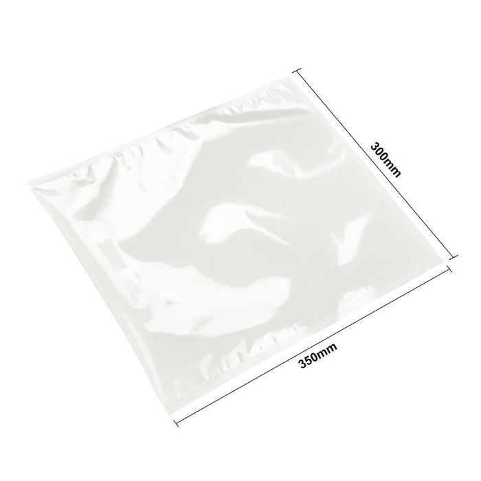 Vogue Compostable Chamber Vacuum Pack Bags 300x350mm (100 Pack) Vogue
