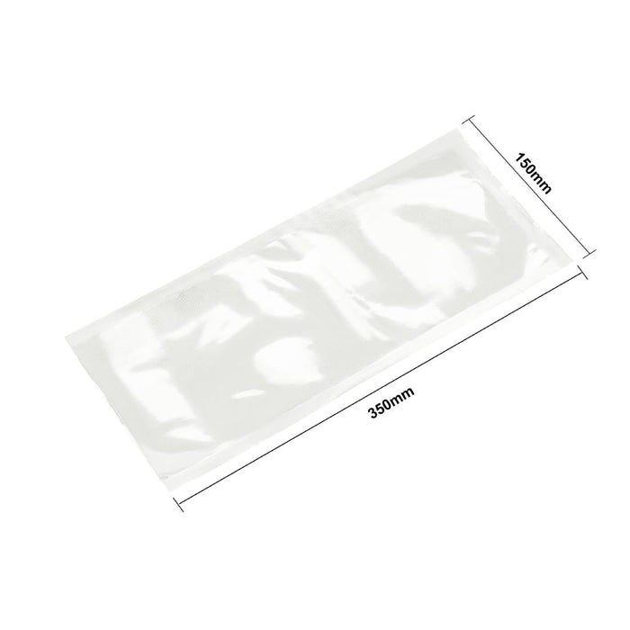Vogue Compostable Embossed Vacuum Sealer Bags 150x350mm (50 Pack) Vogue