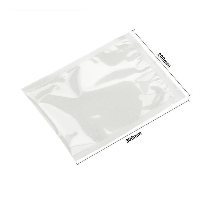 Vogue Compostable Embossed Vacuum Sealer Bags 200x300mm (50 Pack) Vogue