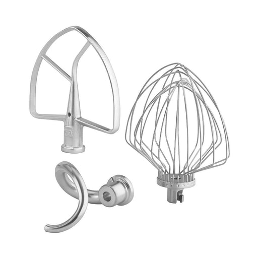 Flat beater, whisk & dough hook