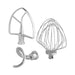 Flat beater, whisk & dough hook