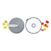 Robot Coupe Expert Mineral 20x20x20mm Dicing Disc Set 28114W Robot Coupe