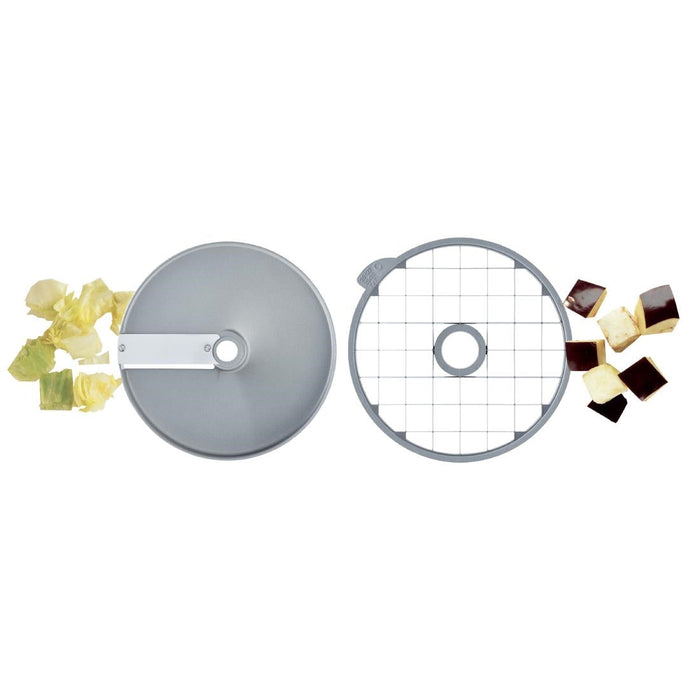 Robot Coupe Expert Mineral 25x25x25mm Dicing Disc Set 28115W Robot Coupe