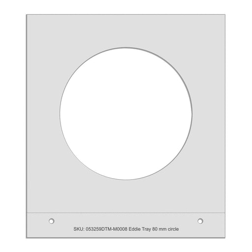 Fits HZ179. 80mm circle tray