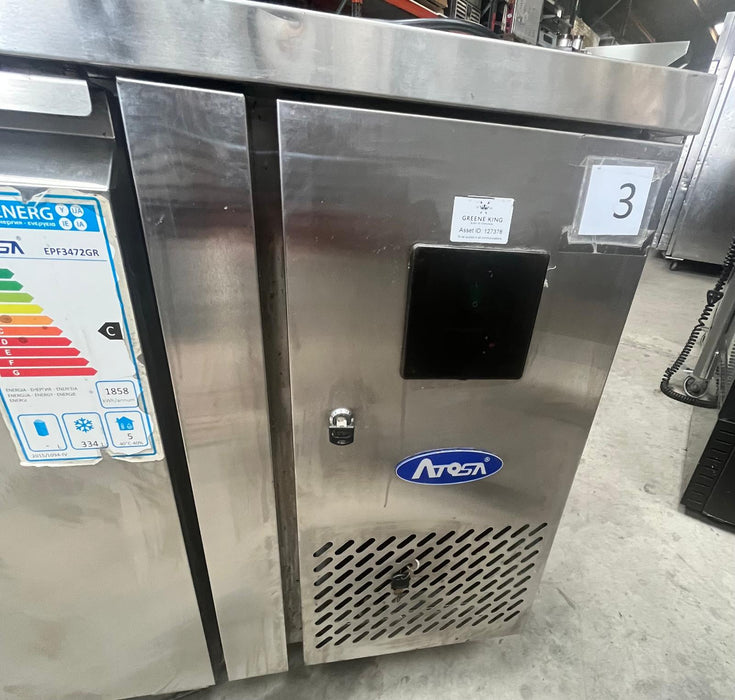 Commercial Atosa EPF3472 Three Door Heavy Duty Counter Freezer-Refurbished Canmac Refurbished