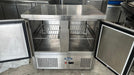 Commercial Atosa ESL3801 - 2 Doors Table Saladette Fridge - Refurbished Canmac Catering Equipment