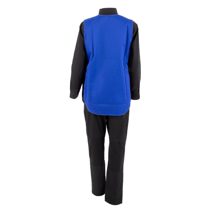 Whites Tabard With Pocket Royal Blue Whites Chefs Clothing
