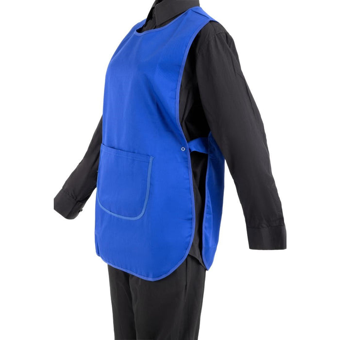Whites Tabard With Pocket Royal Blue Whites Chefs Clothing