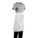 Regular Bistro Apron White Whites Chefs Clothing