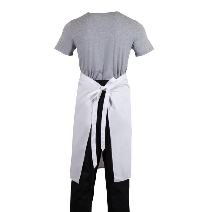 Regular Bistro Apron White Whites Chefs Clothing