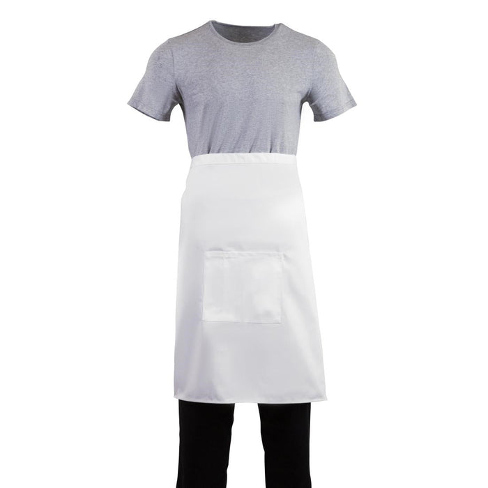 Regular Bistro Apron White Whites Chefs Clothing