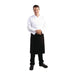 Regular Bistro Apron Black With Pocket Whites Chefs Clothing