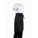 Regular Bistro Apron Black With Pocket Whites Chefs Clothing
