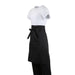 Regular Bistro Apron Black With Pocket Whites Chefs Clothing