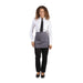 Whites Short Bistro Apron Charcoal Whites Chefs Clothing