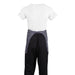 Whites Short Bistro Apron Charcoal Whites Chefs Clothing