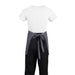 Whites Short Bistro Apron Charcoal Whites Chefs Clothing