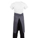 Whites Regular Bistro Apron Charcoal Whites Chefs Clothing