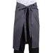 Whites Regular Bistro Apron Charcoal Whites Chefs Clothing