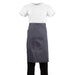 Whites Regular Bistro Apron Charcoal Whites Chefs Clothing