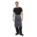 Whites Regular Bistro Apron Charcoal Whites Chefs Clothing