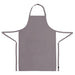 Chef Works Bib Apron Grey Chef Works