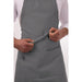 Chef Works Bib Apron Grey Chef Works