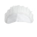 Whites Net Peaked Hat White Whites Chefs Clothing