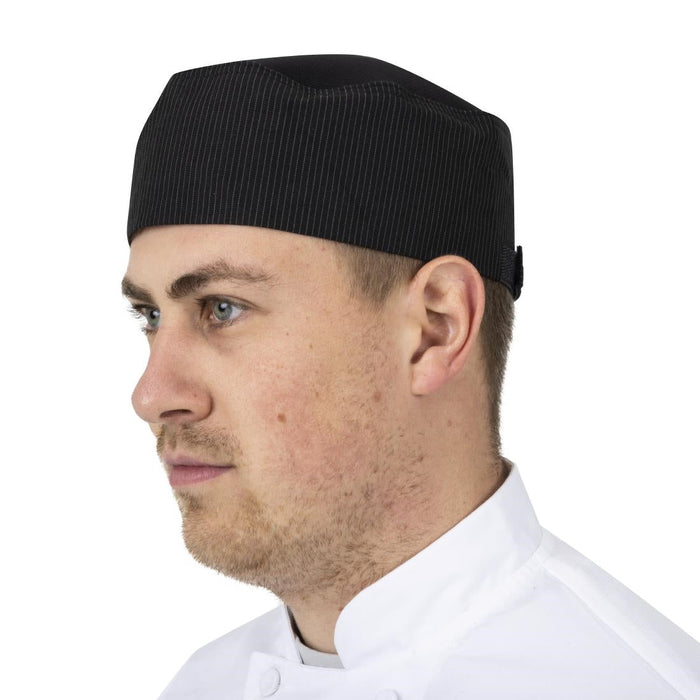 Chef Works Cool Vent Pinstripe Beanie Hat Chef Works